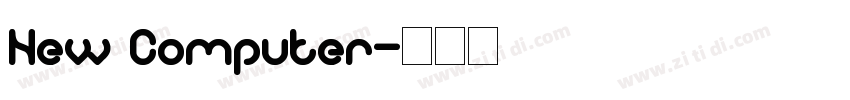 New Computer字体转换